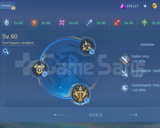 Mlbb Global hesap Satılık