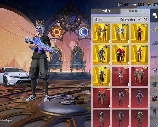 3 MAX 1 TANE 6 LVL SİLAH SPOR ARAÇLI BEBEK HESAP