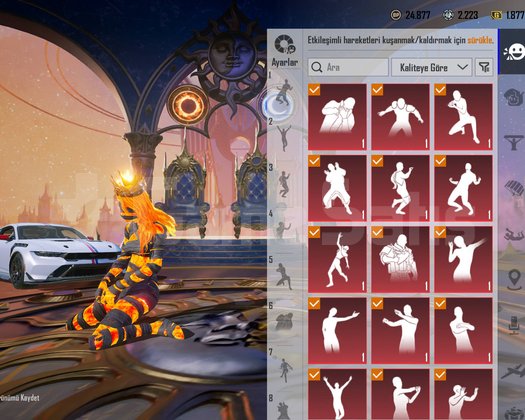 3 MAX 1 TANE 6 LVL SİLAH SPOR ARAÇLI BEBEK HESAP