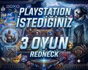 İstediğiniz 3 Playstation Oyunu En Uygun +GARANTI