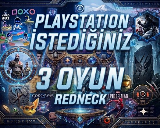 İstediğiniz 3 Playstation Oyunu En Uygun +GARANTI