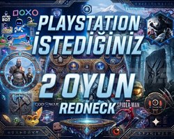 İstediğiniz 2 Playstation Oyunu En Uygun +GARANTI