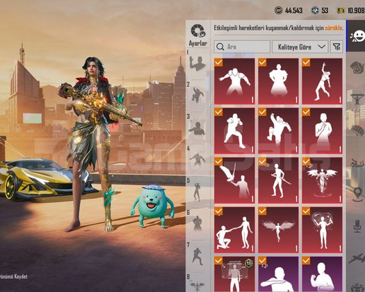 SPOR ARAÇLI KUZGUN 3 LVL SİLAH HESABI