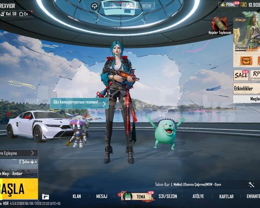 SPOR ARAÇLI KUZGUN 3 LVL SİLAH HESABI