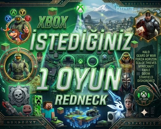 İstediğiniz XBOX Oyunu En Uygun Fiyata + ONLINE