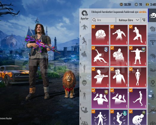 MASKARA M416 MAX 81 LVL NADİR KOMBİN HESABI