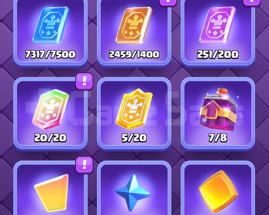 CLASH ROYALE 2124 LVL HESAP 10 YILLIK