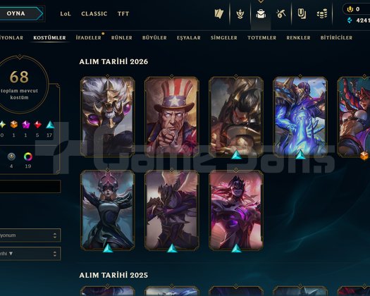 s11 hesabı zümrüt 3 52 wr 120 level  36 skin