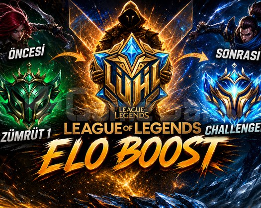 TR / EUW EN HIZLI EN GÜVENİLİR ELO BOOST HİZMETİ!!