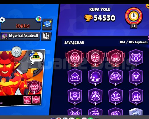 Clash of Clans hesabı ve brawl stars ve Cr mük