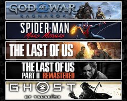 Ragnarök +Miles +TLOU1 +2 +Tsushima