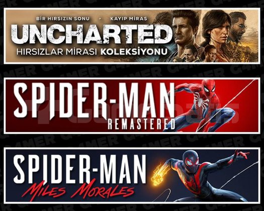 Uncharted +SpiderMan RE +Miles