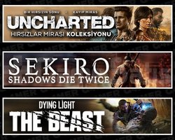 Uncharted +Sekiro +The Beast