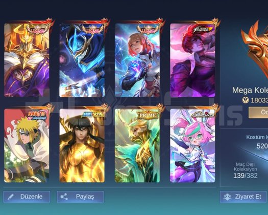3 LEGEND GUSİON OBİTO SEVERLERE TERTEMİZ TEK BAGG