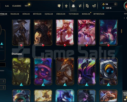 410 LVL + 231 KOSTÜM + 168 HERO + TEL / MAİL!