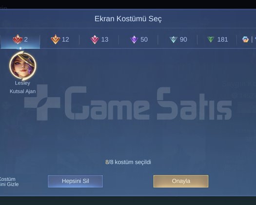 Acil satılık MONİL LEGENDS
