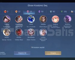 Acil satılık MONİL LEGENDS