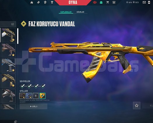 CHAMPIONS 2025VANDAL+KELEBEK+VCT KARAMBİT+KURONAMI