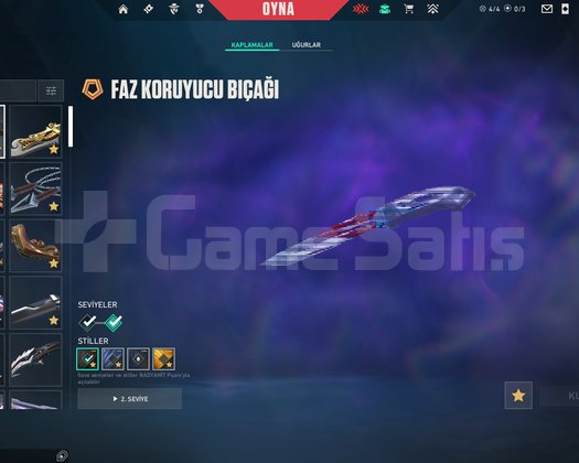 CHAMPIONS 2025VANDAL+KELEBEK+VCT KARAMBİT+KURONAMI