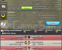 15 LVL KRİSTAL 1 LİGLİ BAŞKENT 9 KLAN
