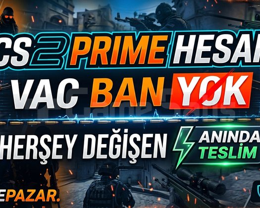 CS 2 PRIME HESAP SEÇKİN + GARANTİ / DESTEK