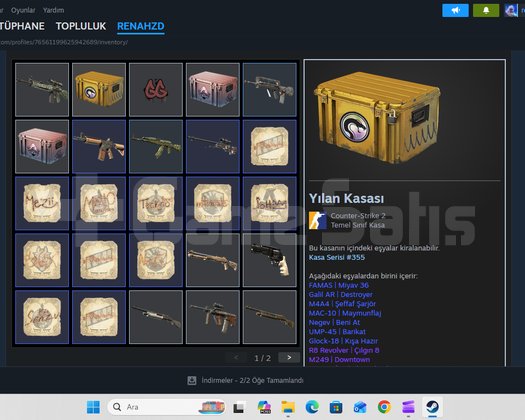 Steam hesabı prs hesabıda dolu dolu