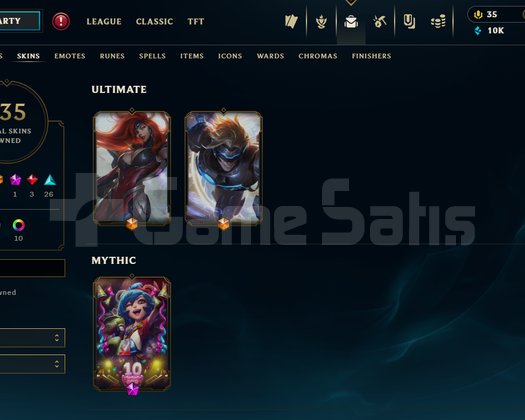 LOL TR PLATIN 135 KOSTUM 230 LEVEL HESAP