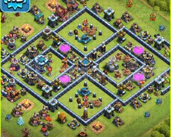MAX SAVUNMA!! 370 MADALYA!! TH13 MAX HESAP