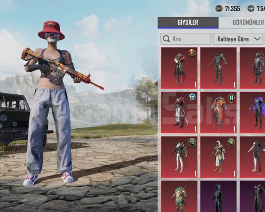 UCUZA PUBG MOBİLEE HESABI 20 DESTANSILII