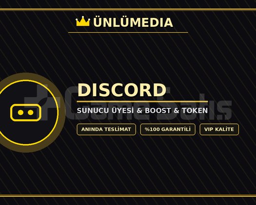 1 Ay Garantili 1 Aylık 10x Discord Sunucu Boost