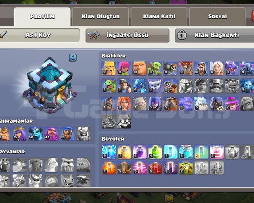 TH 13 GELİŞMİŞ HESAP | 1.962 TAŞ | 5/5 İNŞAATÇI