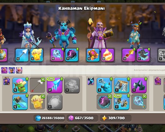 TH 13 GELİŞMİŞ HESAP | 1.962 TAŞ | 5/5 İNŞAATÇI