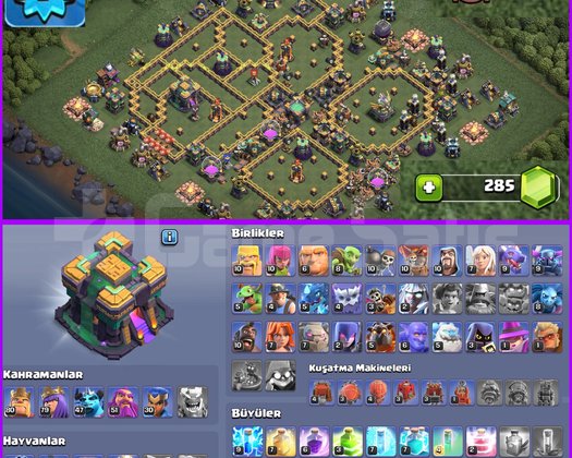MAX SAVUNMA!! DOLU DOLU!! TH14 MAX HESAP