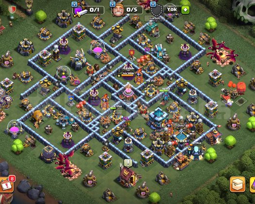 TH13 GELİŞMİŞ HESAP | 1.284 TAŞ GÜÇLÜ EKİPMANLAR