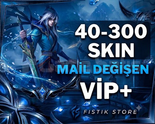 40-300 CİLT +30 LVL + VİP | MAİL DEĞİŞEN | RANDOM
