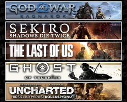 Ragnarök +Sekiro +TLOU1 +Tsushima +Uncharted