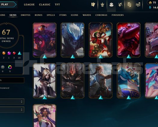 West 104 level  67 Skinli 100 şampiyonGold 3 hesap