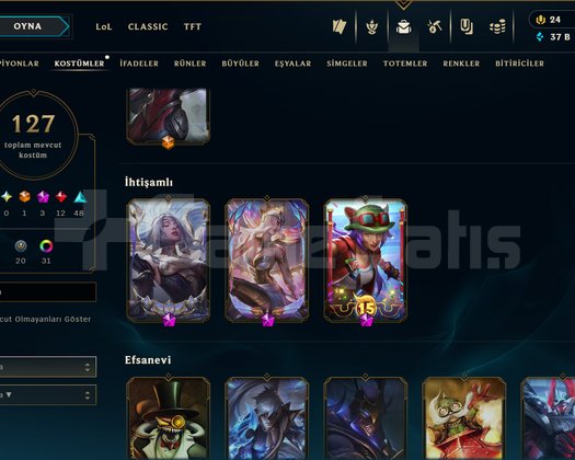 LOL TR VALO TR USTALIK MASTER HESAP
