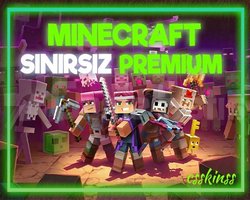 Minecraft Sınırsız Premium + Garanti