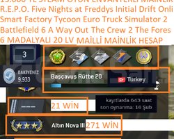 6 MADALYALI 20 LV Battlefield 6 A Way Out ETS 2 Th