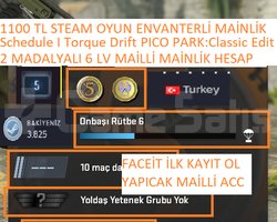 2 MADALYALI 6 LV FACEİT İLK KAYIT OL YAPICAK MAİLL