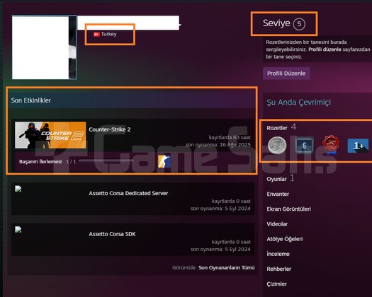 2 MADALYALI 9 LV TR HESABI FACEİT İLK KAYIT YAPICA