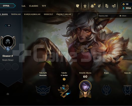 EUW HANDMADE 28 LVL HESAP