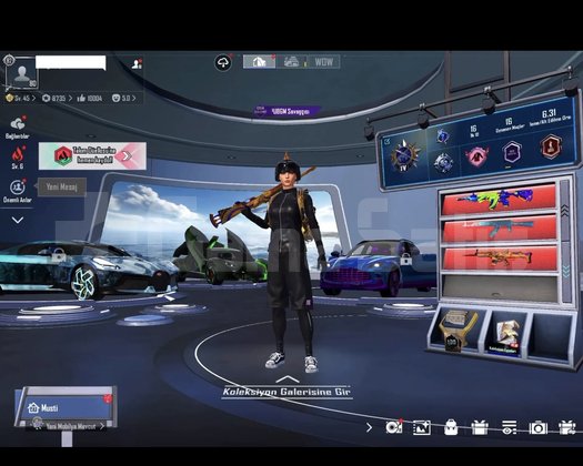 PUBGM SAVAŞÇISI ÜNVANLI GÖREV B