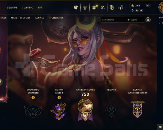 EUW | 265 SKİN | UNRANKED