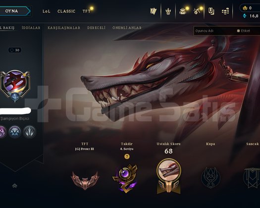 UNRANKED DERECELİ HAZIR FRESH HANMADE NİCK CHANGE