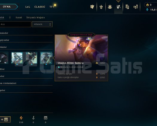UNRANKED DERECELİ HAZIR FRESH HANMADE NİCK CHANGE