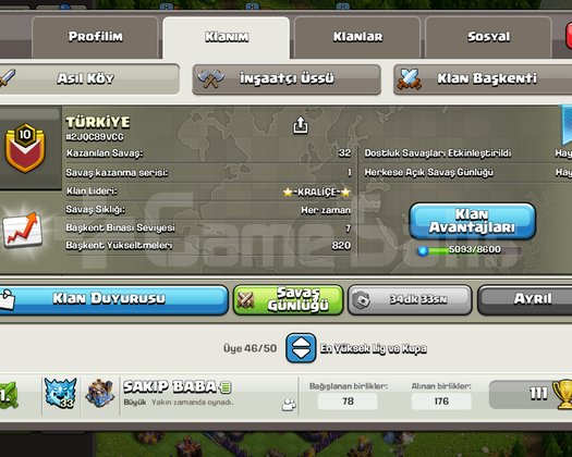 BU FİYATA BU İSİMDE KLAN YOKK
