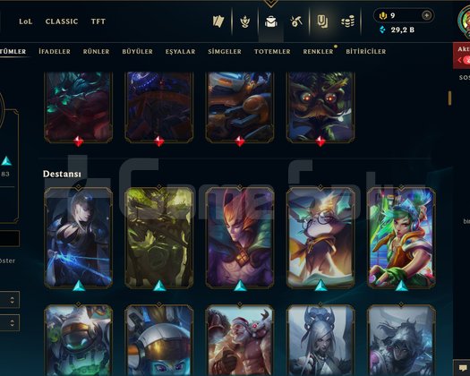 283 LEVEL + 224 KOSTÜM + 157 HERO + 29K ÖZ + MAİL!