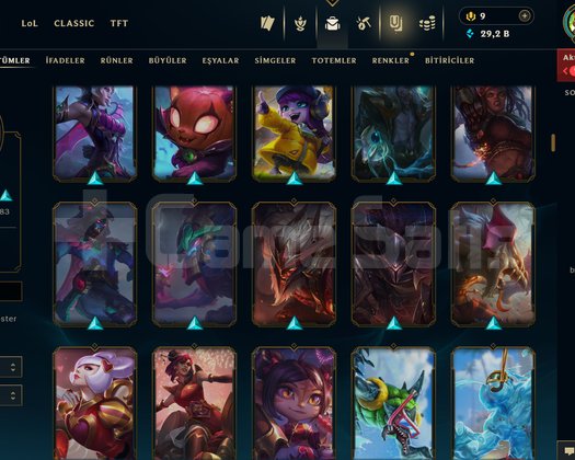283 LEVEL + 224 KOSTÜM + 157 HERO + 29K ÖZ + MAİL!